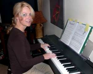 Carmaine Loverin on Piano
